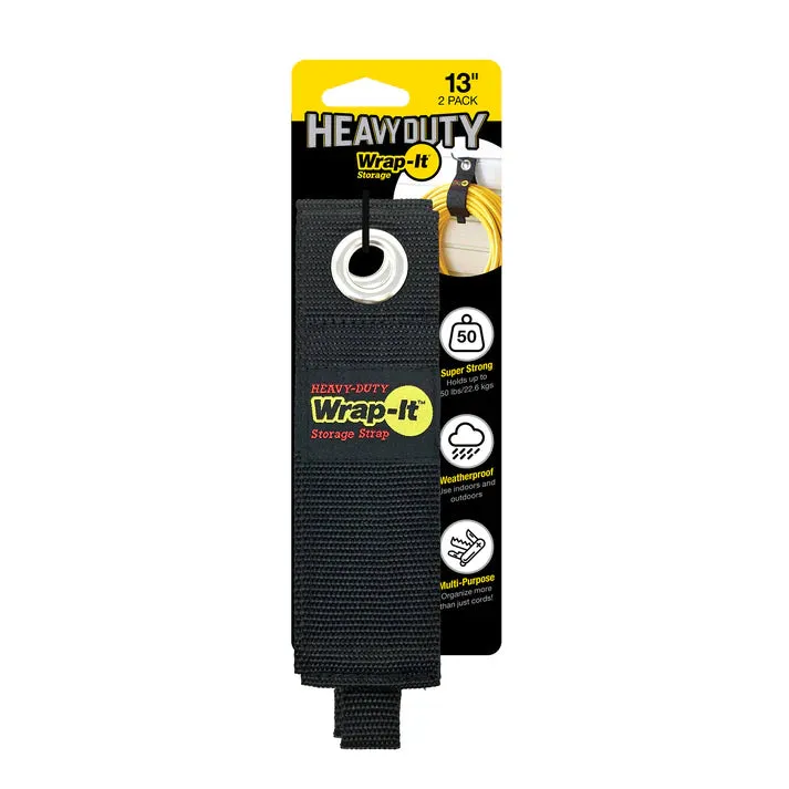 13-inch Heavy-Duty Storage Straps - 2 Pack