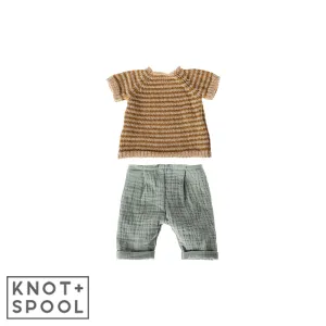 2024 Maileg Rabbit Knitted Shirt & Pants | Size 3