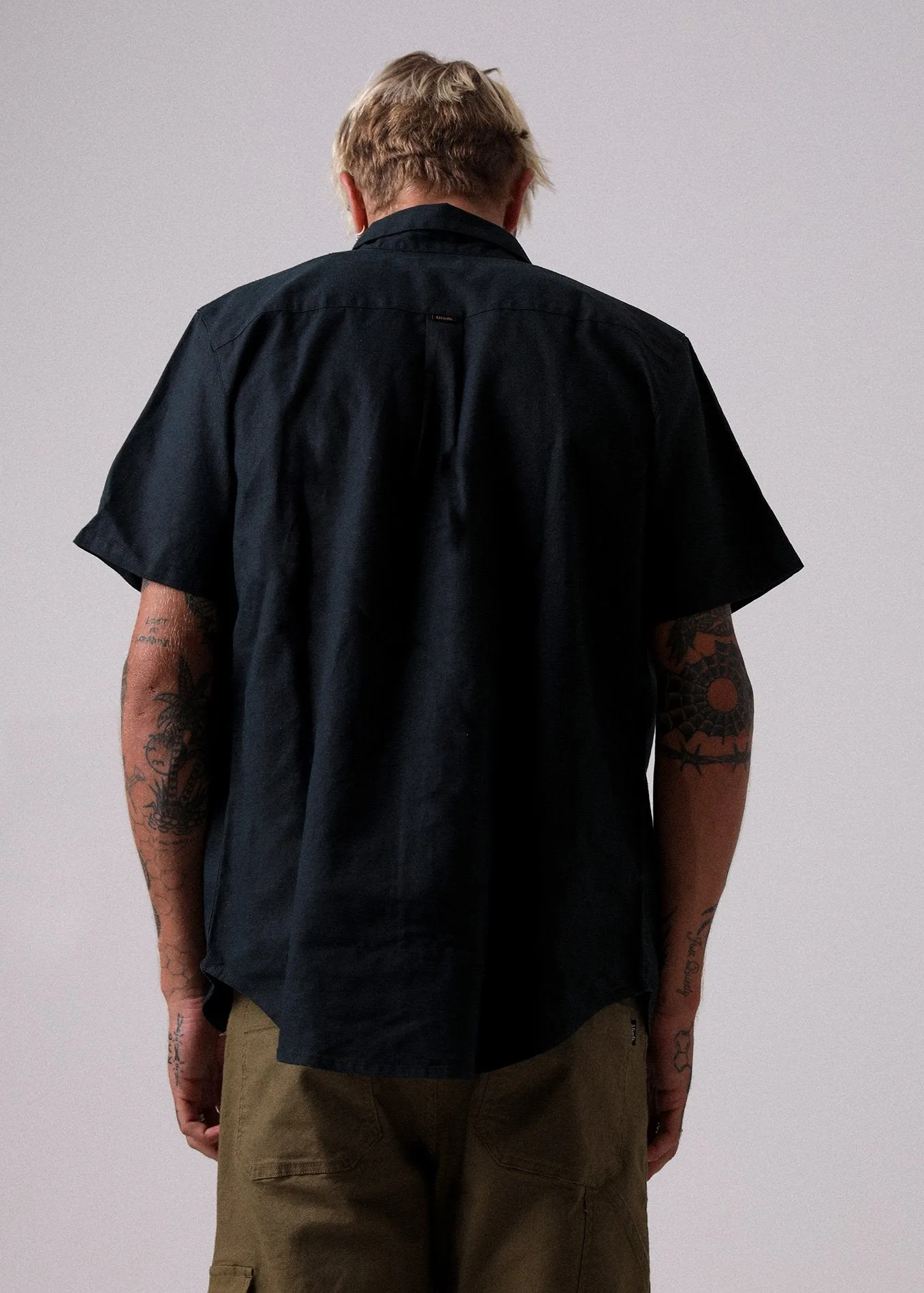 Afends Mens Sunday - Hemp Box Short Sleeve Shirt