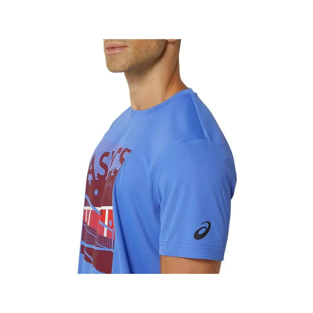 ASICS Men's GS Graphic Top (Sapphire)