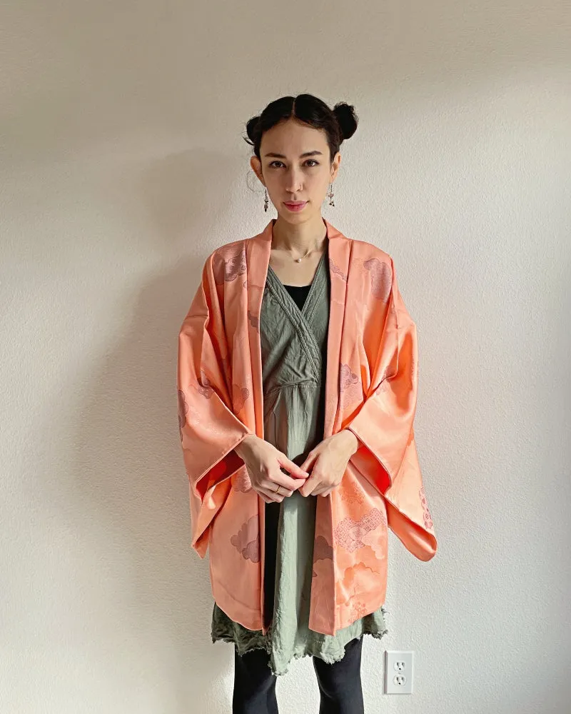 Coral Cloud Haori Kimono Jacket