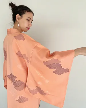 Coral Cloud Haori Kimono Jacket