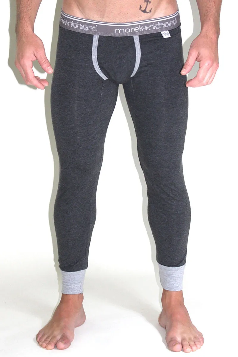 Core Long Johns- Dark Charcoal