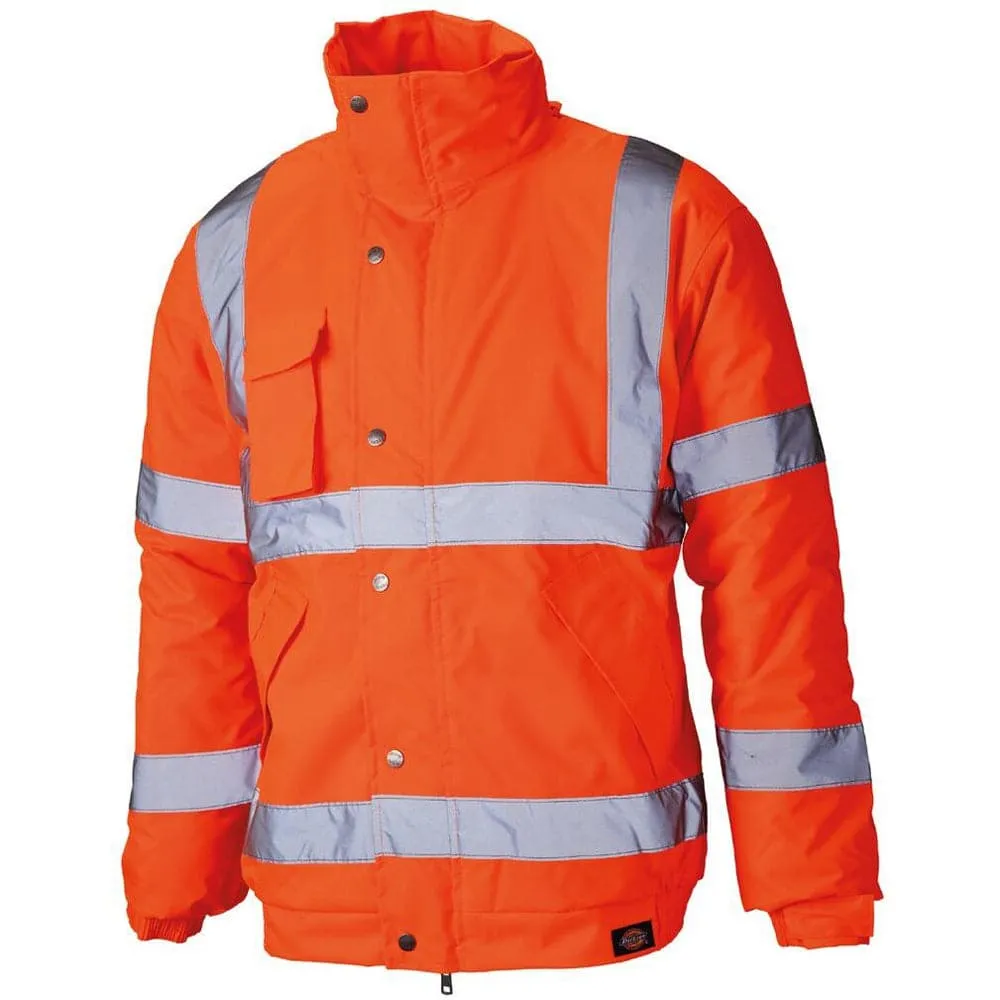 Dickies High Visibility Bomber Jacket Coat SA22050 Various Colours