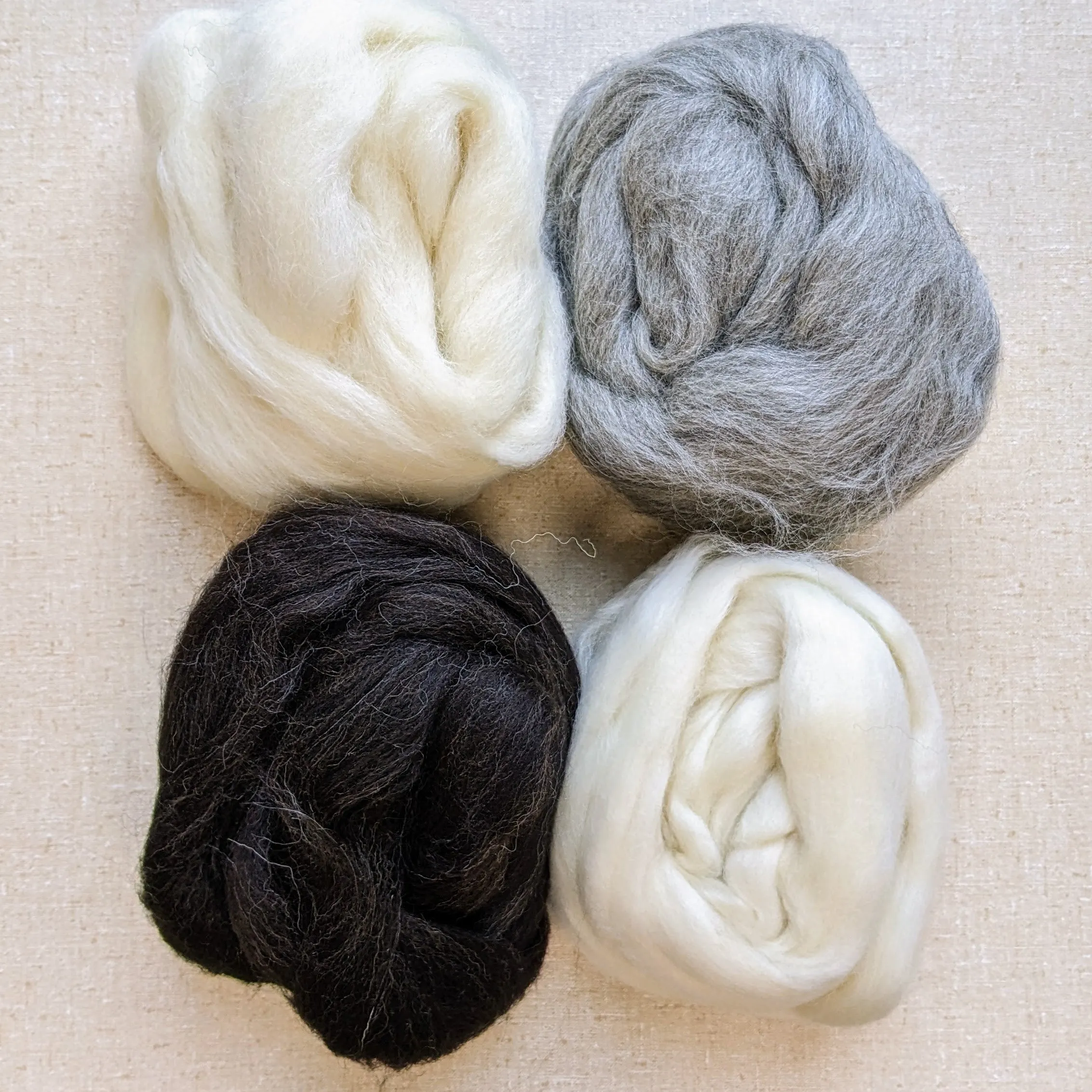 DM Fibers Popular Breeds Sampler