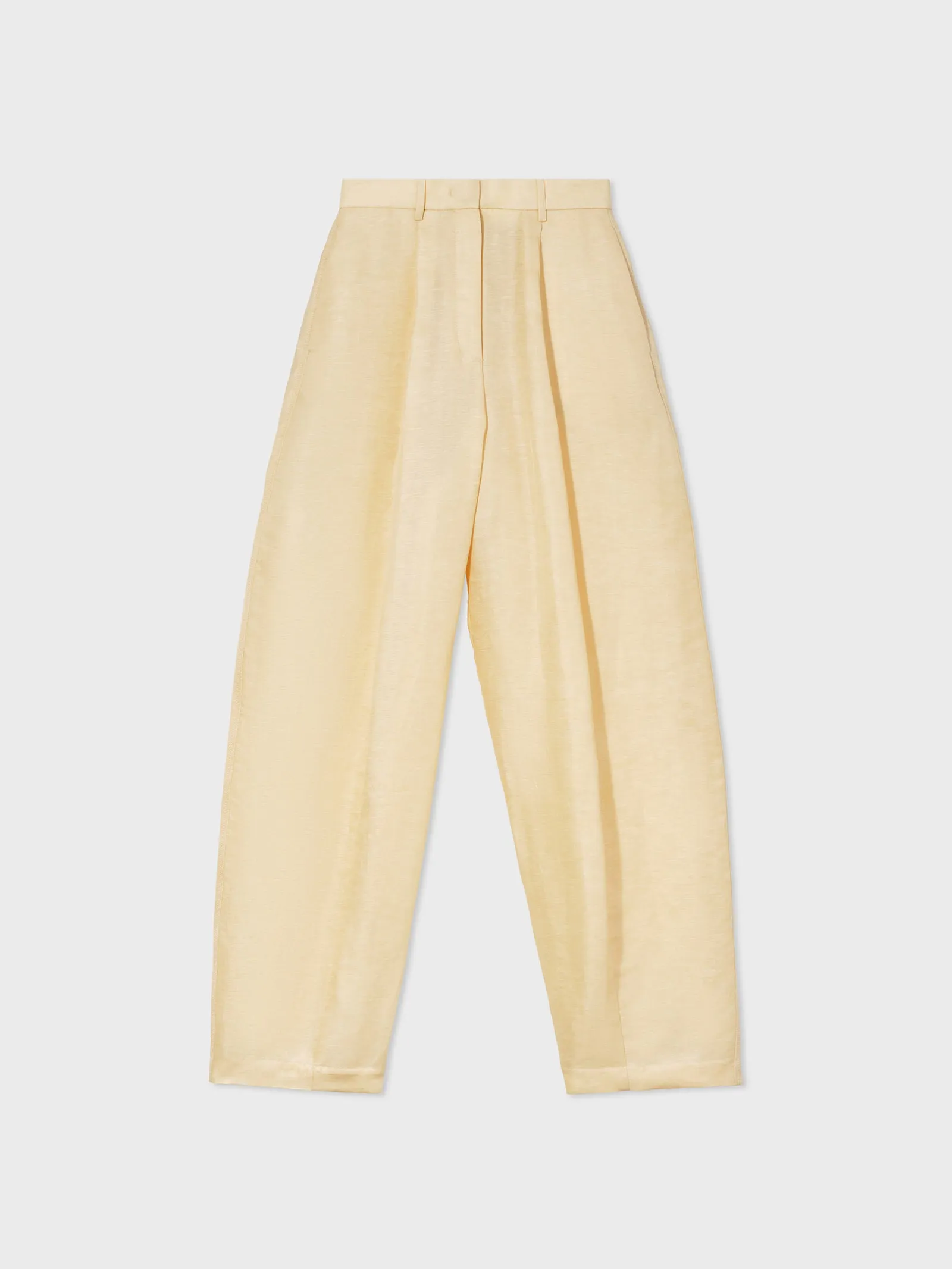 Egg Pant in Organza - Custard