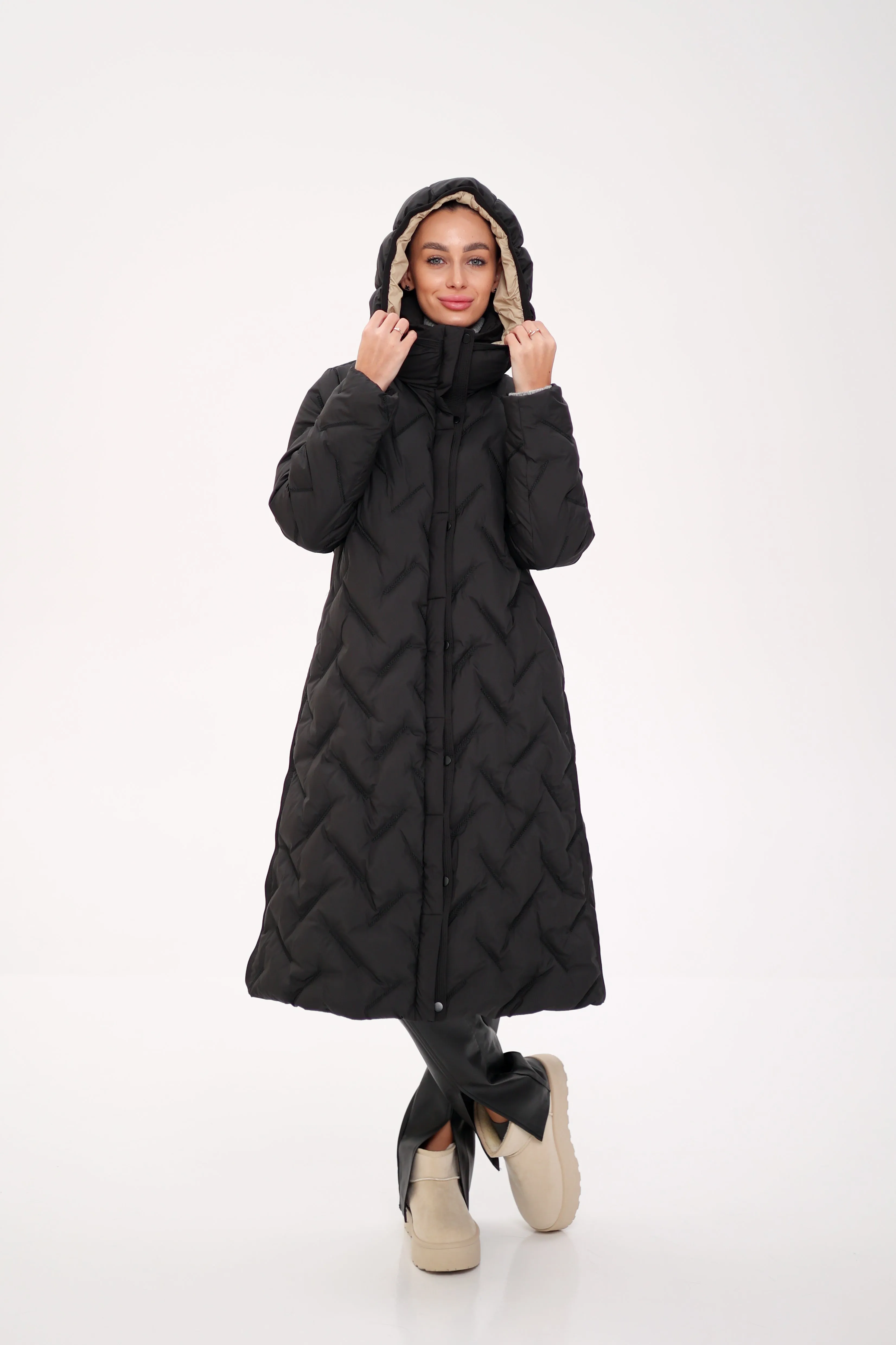 EuroWinter Light Eco Down Quilted Coat