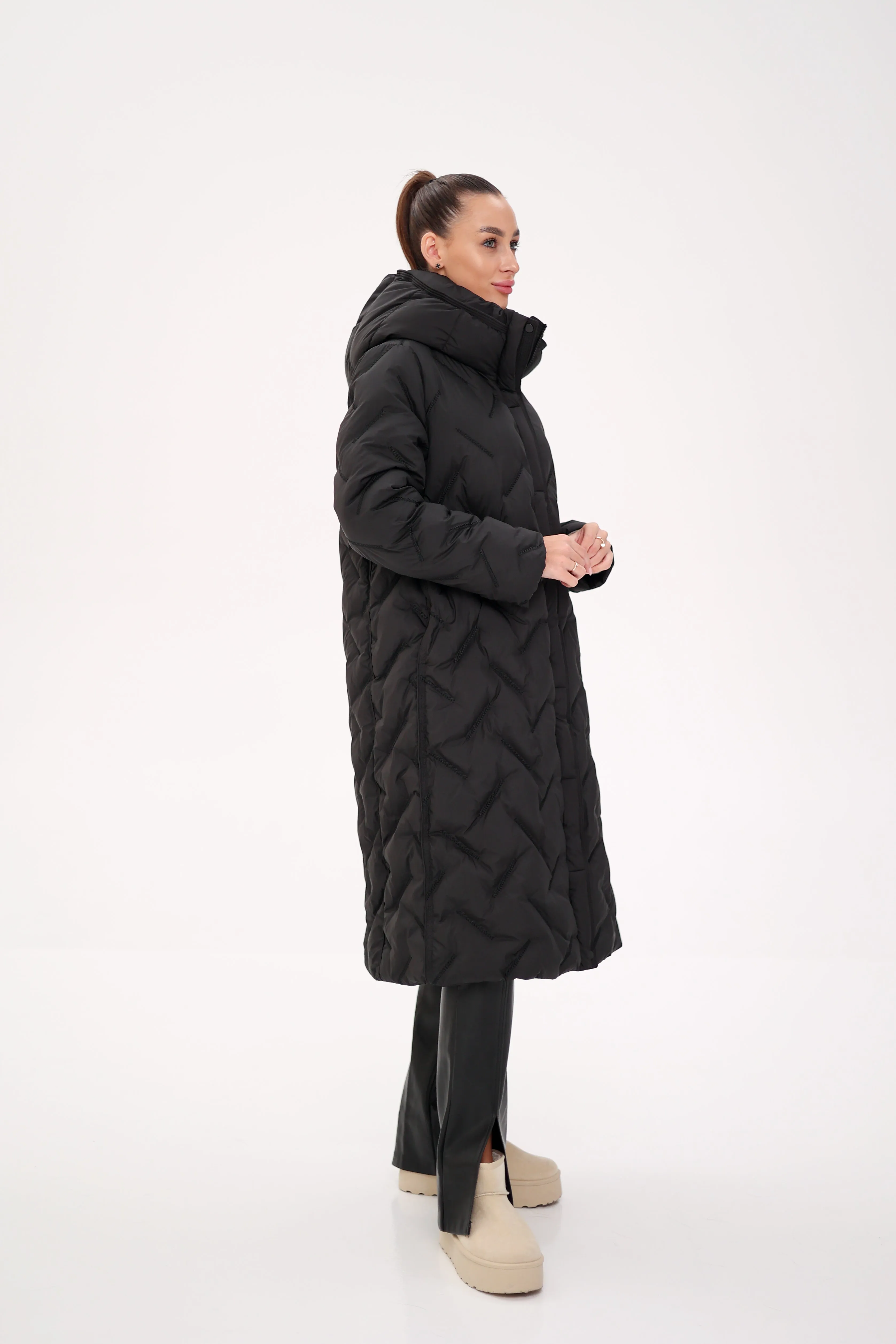 EuroWinter Light Eco Down Quilted Coat