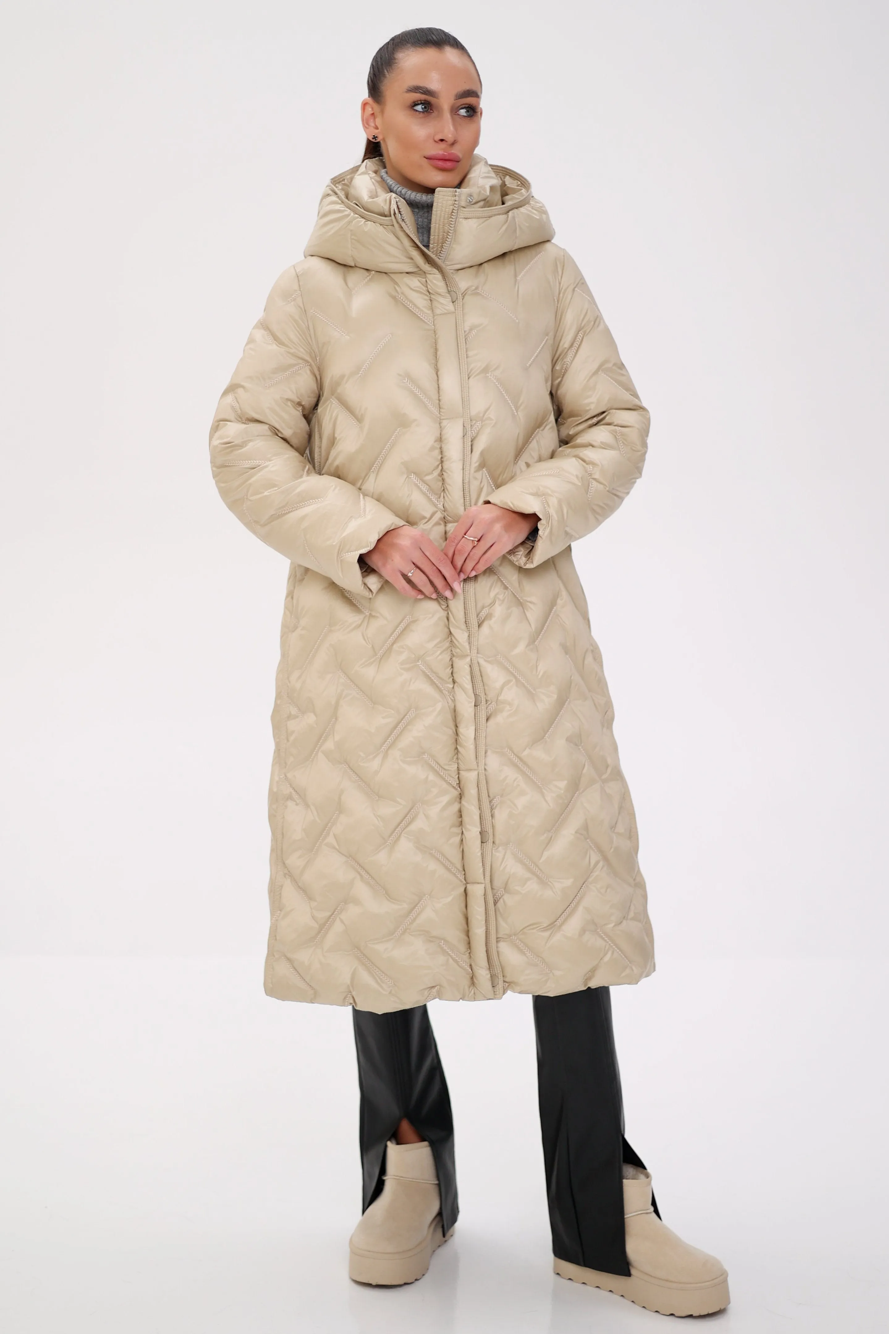 EuroWinter Light Eco Down Quilted Coat