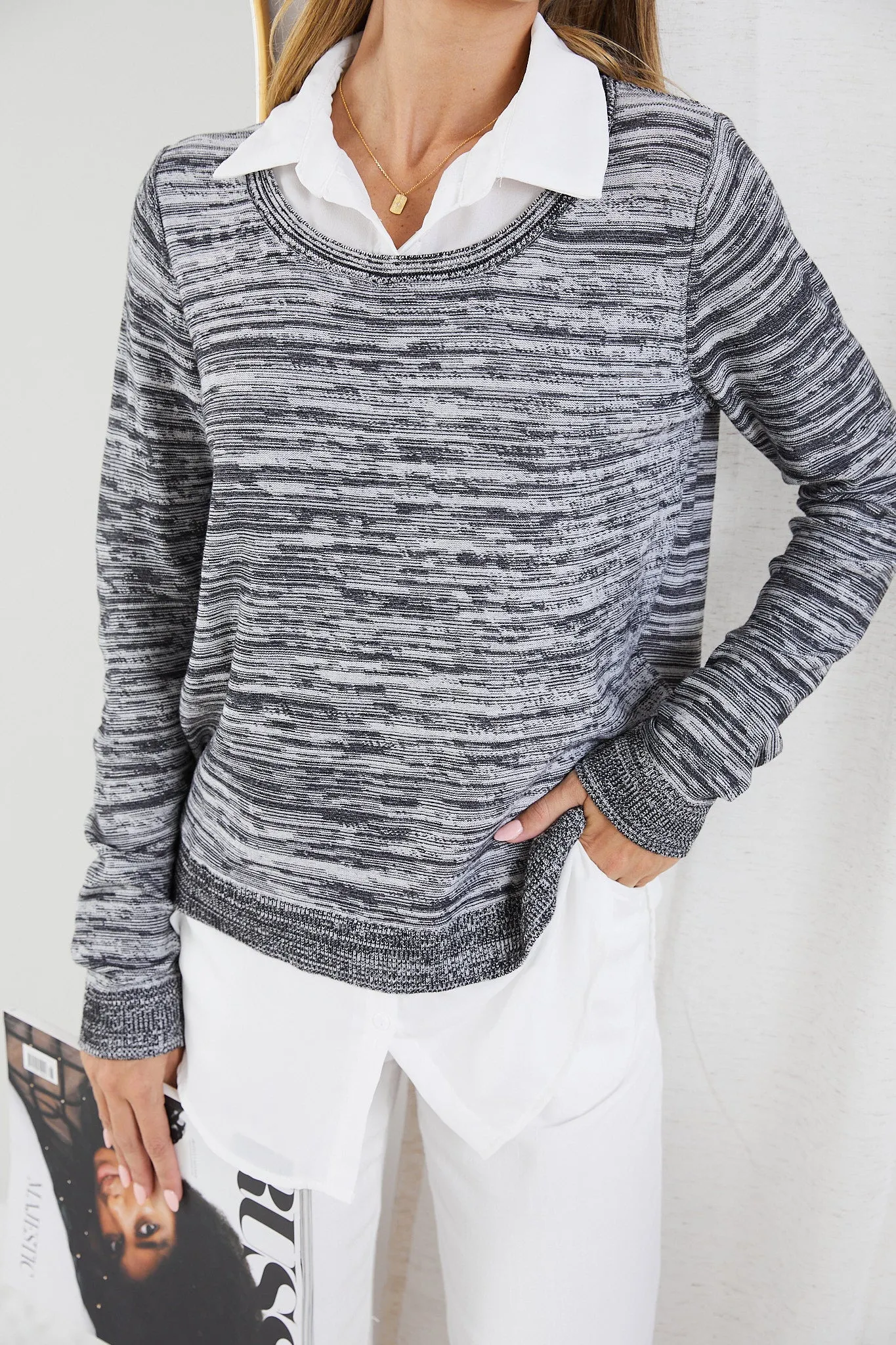 Federica Jumper - Grey