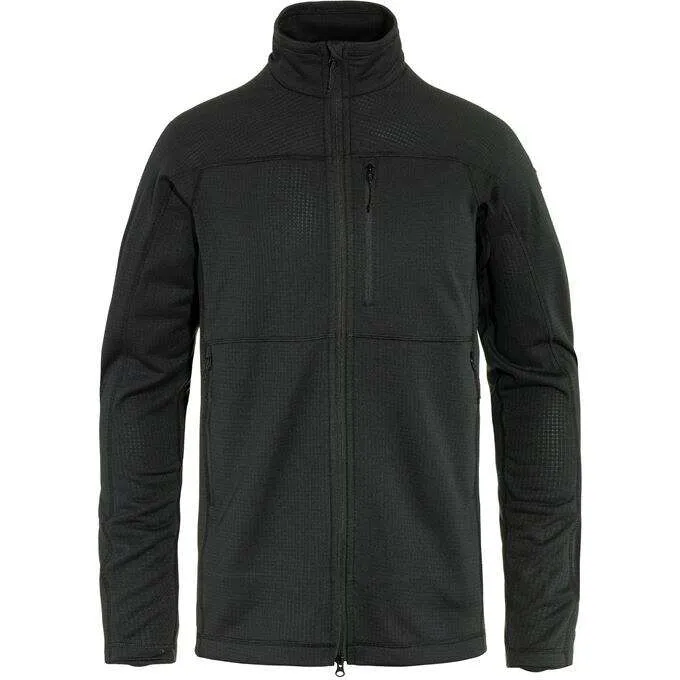 Fjallraven Men's Abisko Lite Fleece Jacket in Black