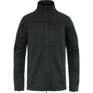 Fjallraven Men's Abisko Lite Fleece Jacket in Black