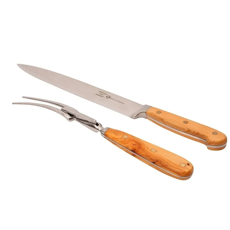 Forest and Forge Carving Set - Yew Handle