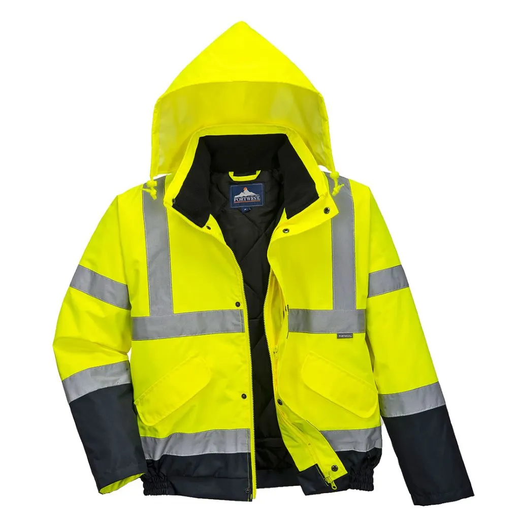 Hi-Vis 2-Tone Bomber Jacket S266