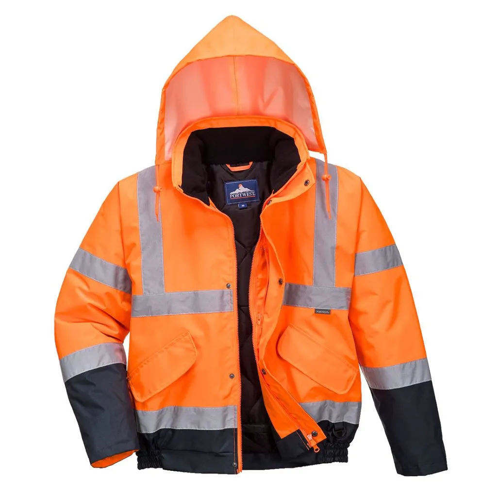 Hi-Vis 2-Tone Bomber Jacket S266