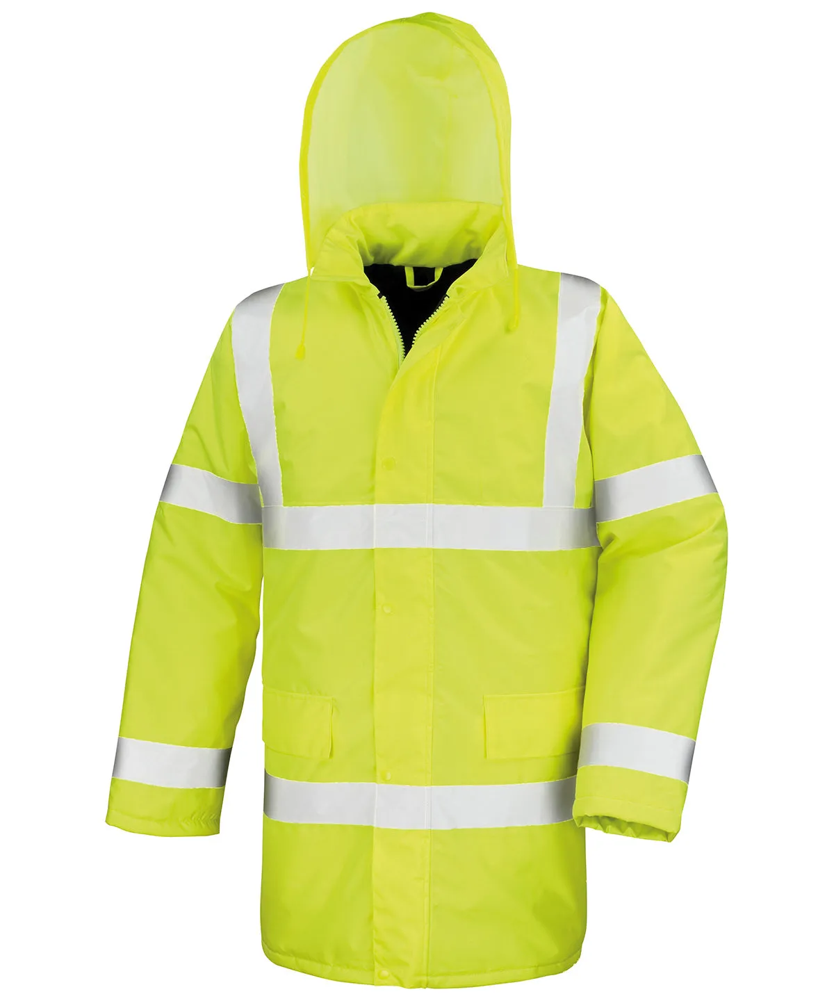 Hi-Viz Yellow - Core safety high-viz coat