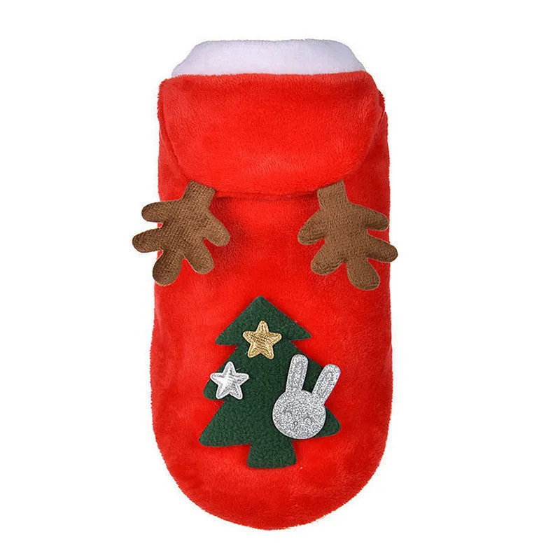 Holiday Reindeer Pet Outfit – Fluffy, Festive, and Perfect for Christmas!