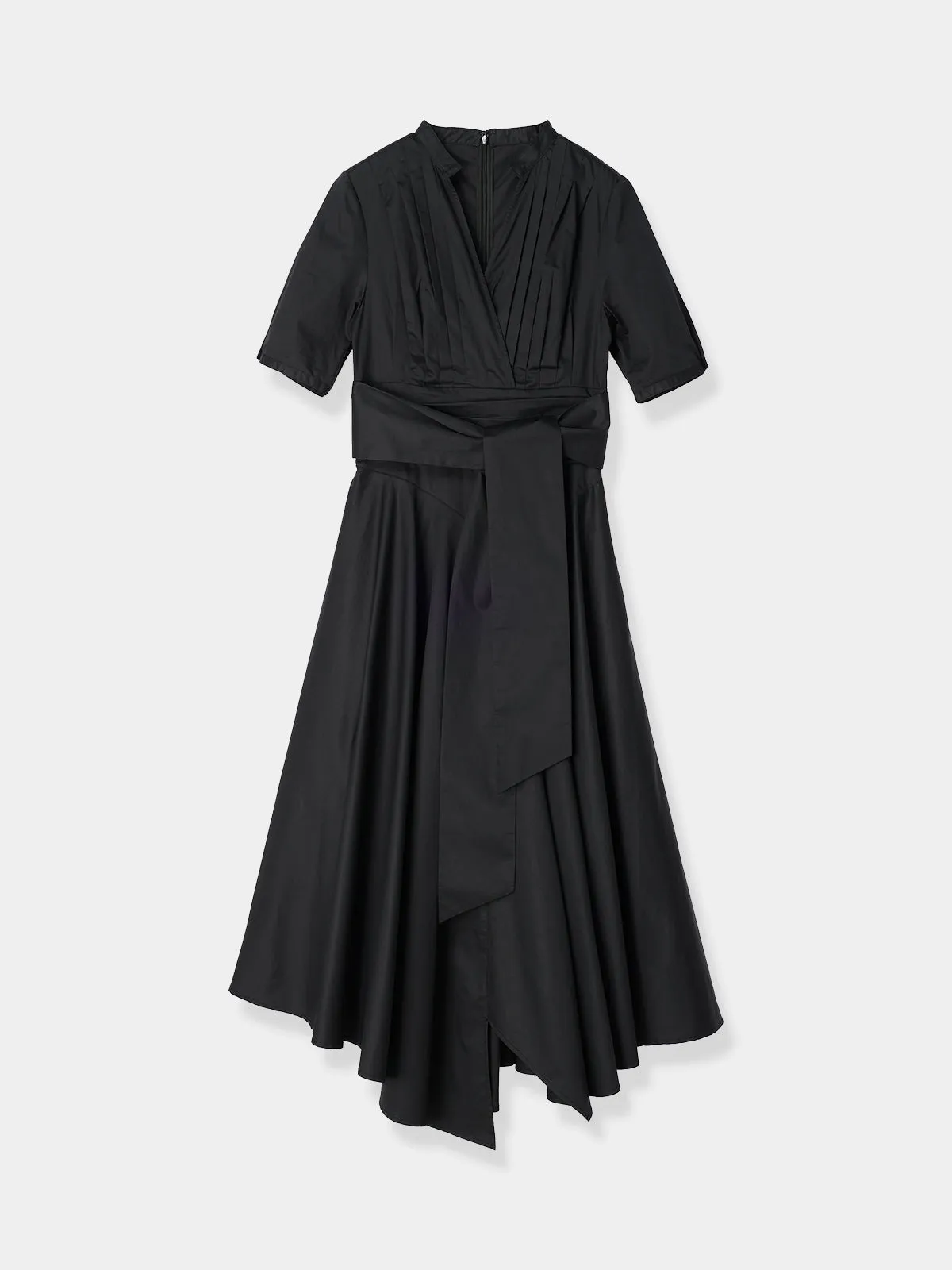 Irregular hem Shirt Dress