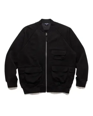 Mercerized Cotton Back Pile Blouson