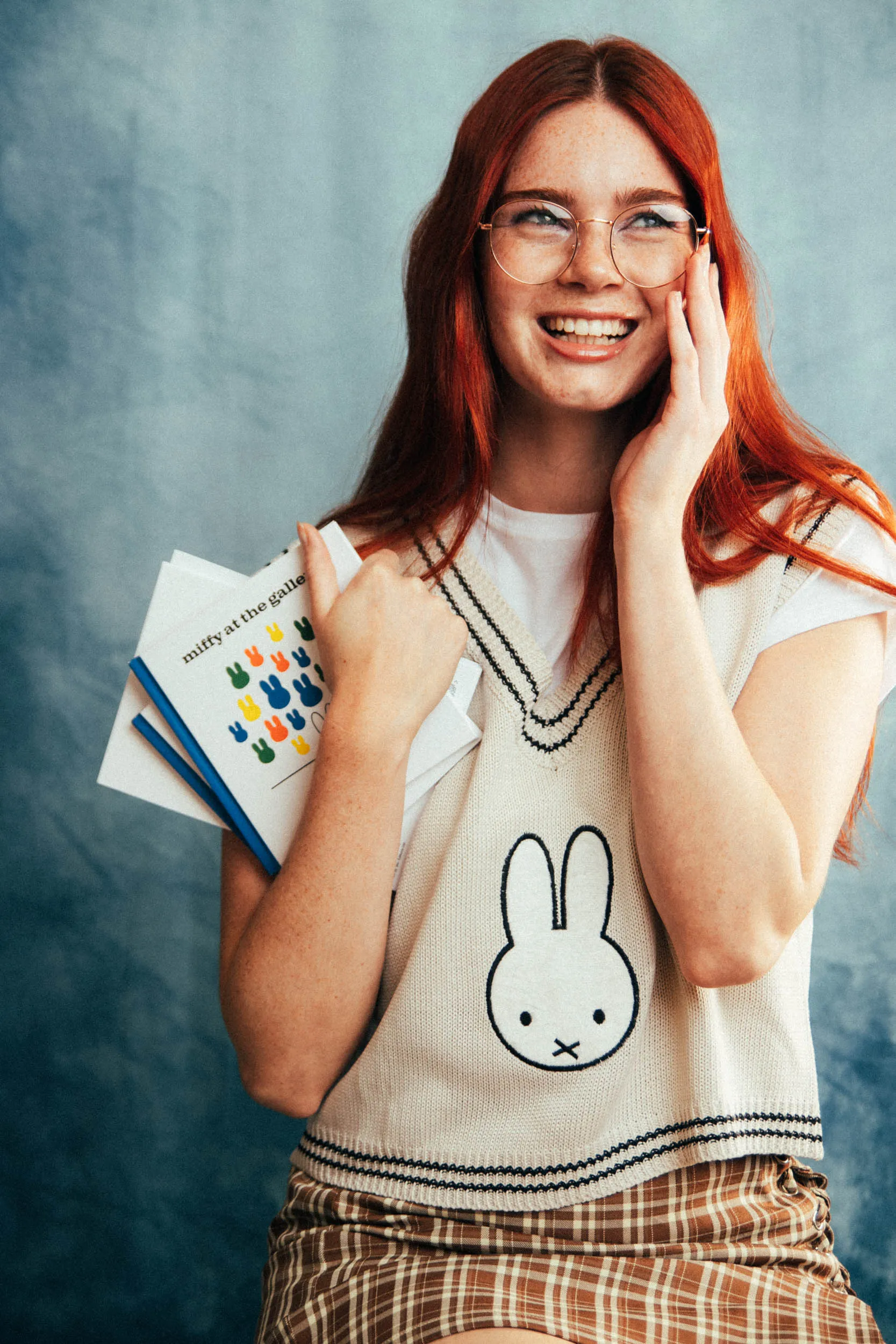 MIFFY X DAISY STREET KNITTED JUMPER VEST