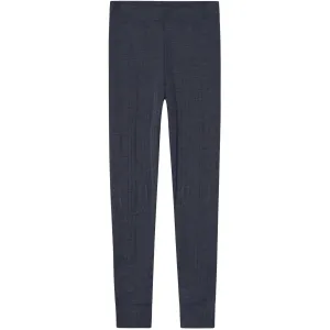 Name It Ombre Blue Wang Wool Needle Long Johns Solid