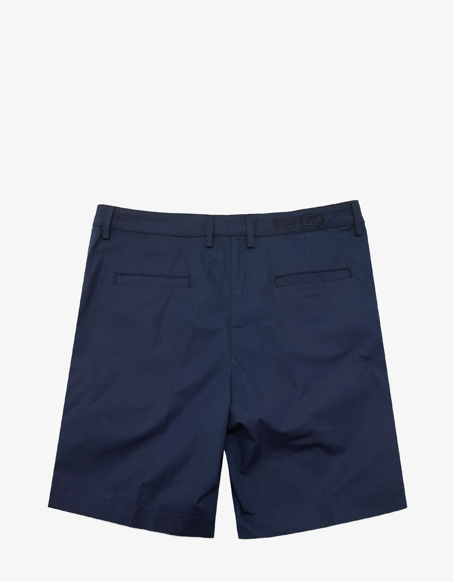 Navy Blue Tailored Shorts