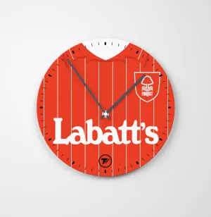 Nottingham Forest 1993 Glass Clock