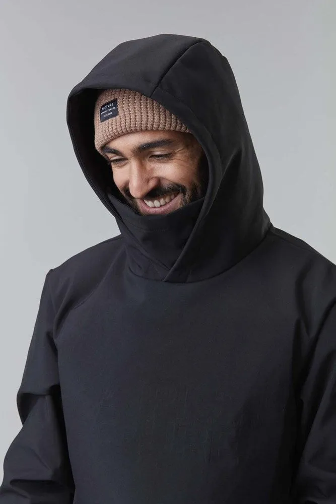 Picture Parker Emboss Riding Hoodie - Black