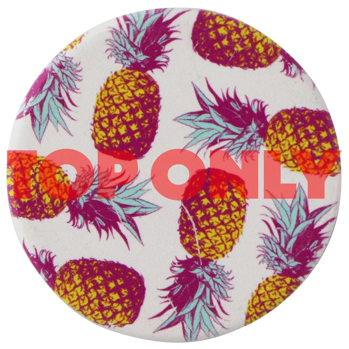 PopSockets Replacement Swappable Grip Top - Pineapple (Top Only)