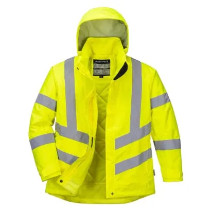 Portwest Women's Hi Vis Winter Ladies Jacket-LW74