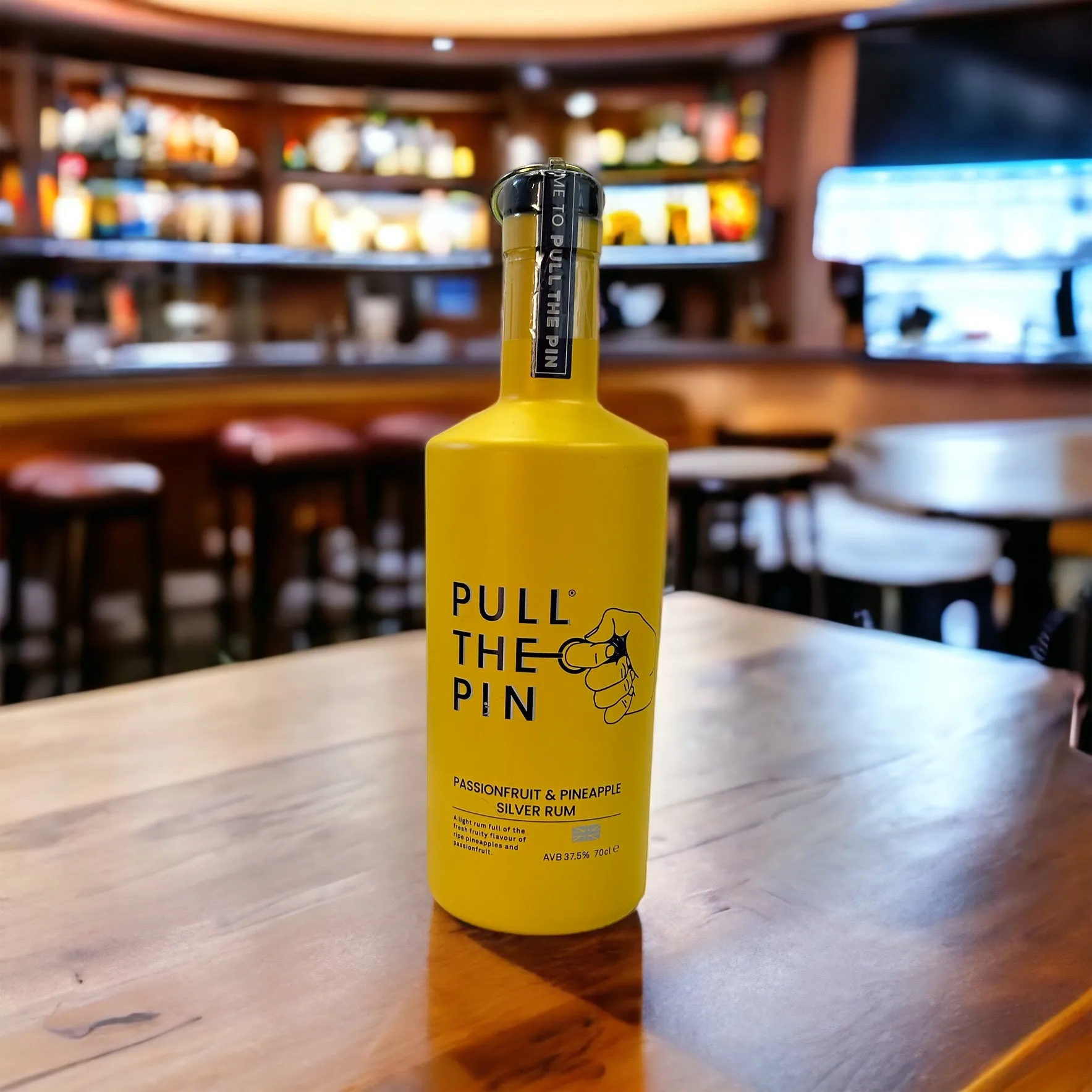 Pull The Pin Rum Passionfruit & Pineapple Silver Rum 70cl