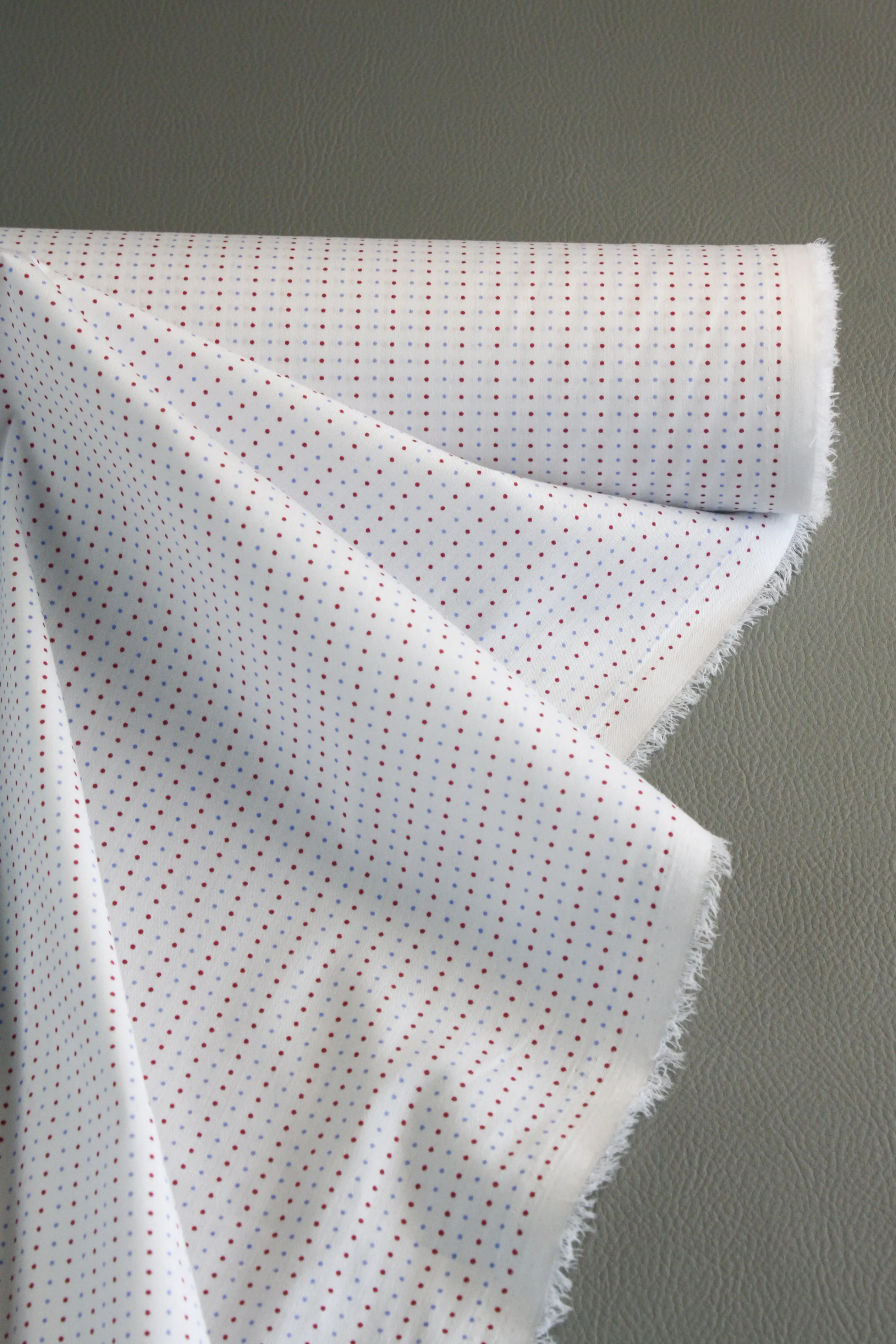 Punto - Stretch Cotton Poplin | Raspberry