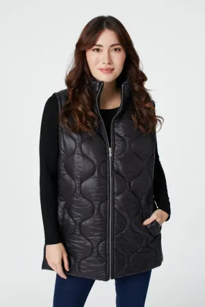 Quilted Sleeveless Gilet Vest