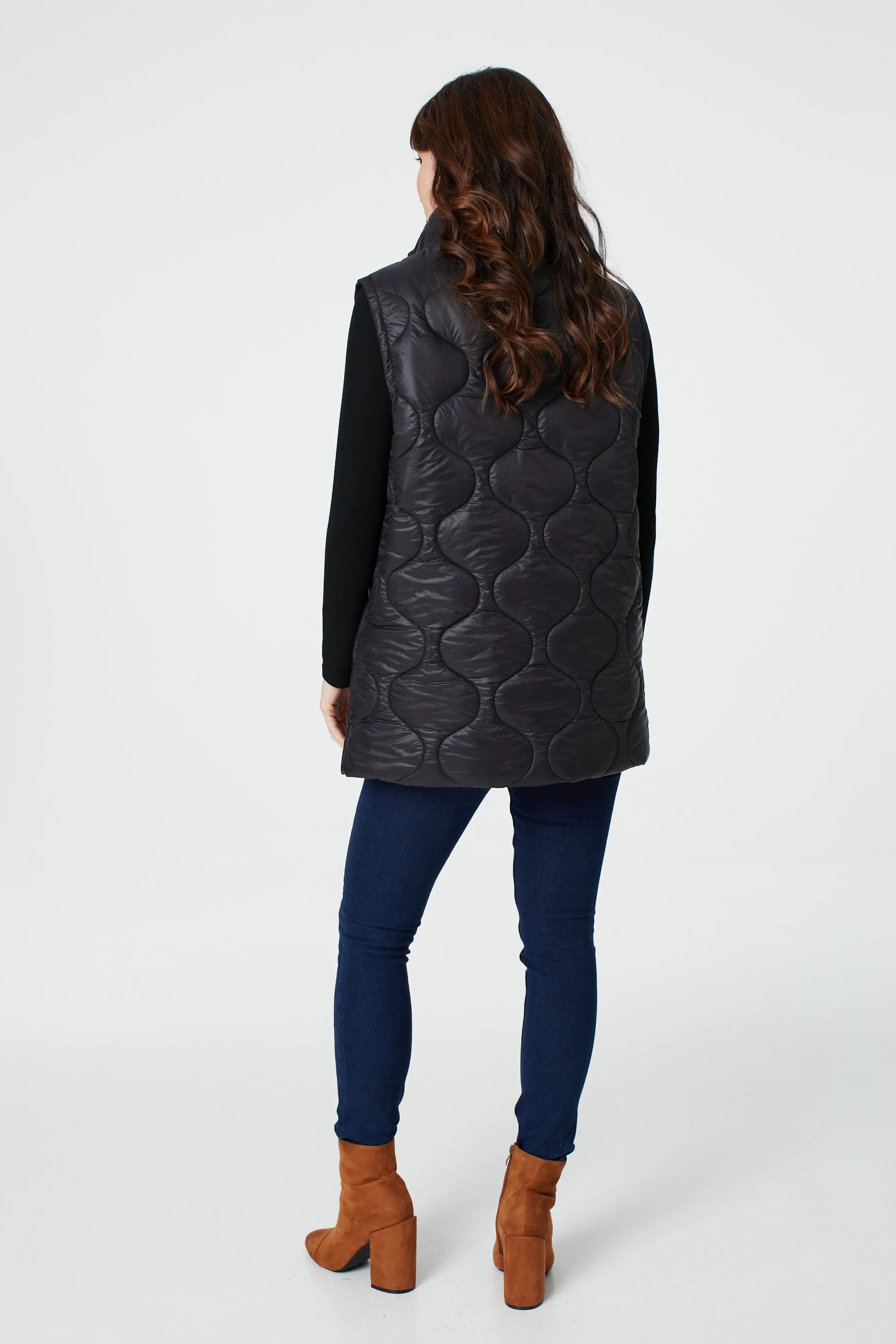 Quilted Sleeveless Gilet Vest