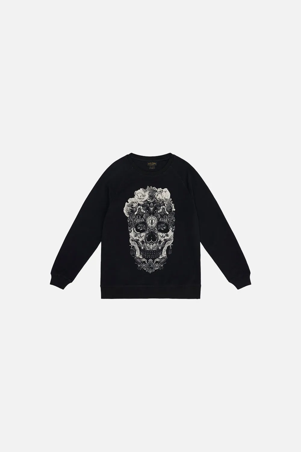 RAGLAN SLEEVE CREW NECK SWEATER ORDER OF DISORDER