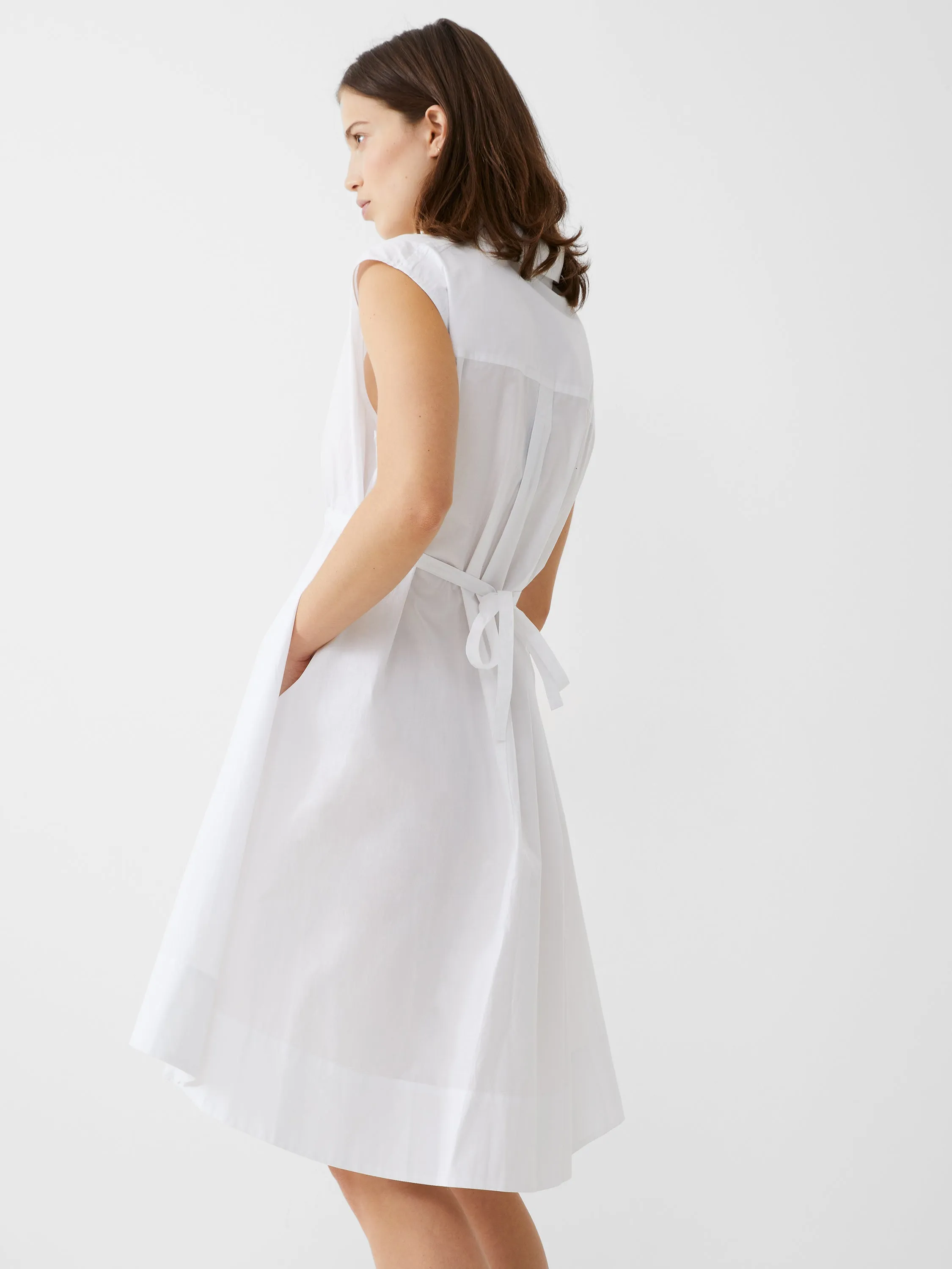 Rhodes Poplin Shirt Dress