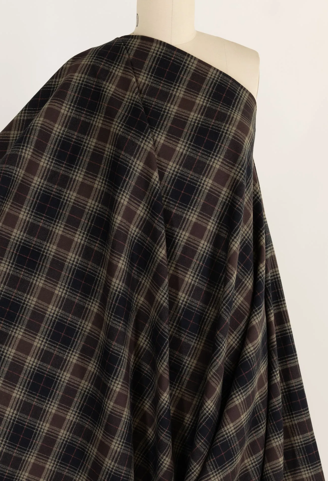 Tahoe Plaid Cotton Flannel Woven