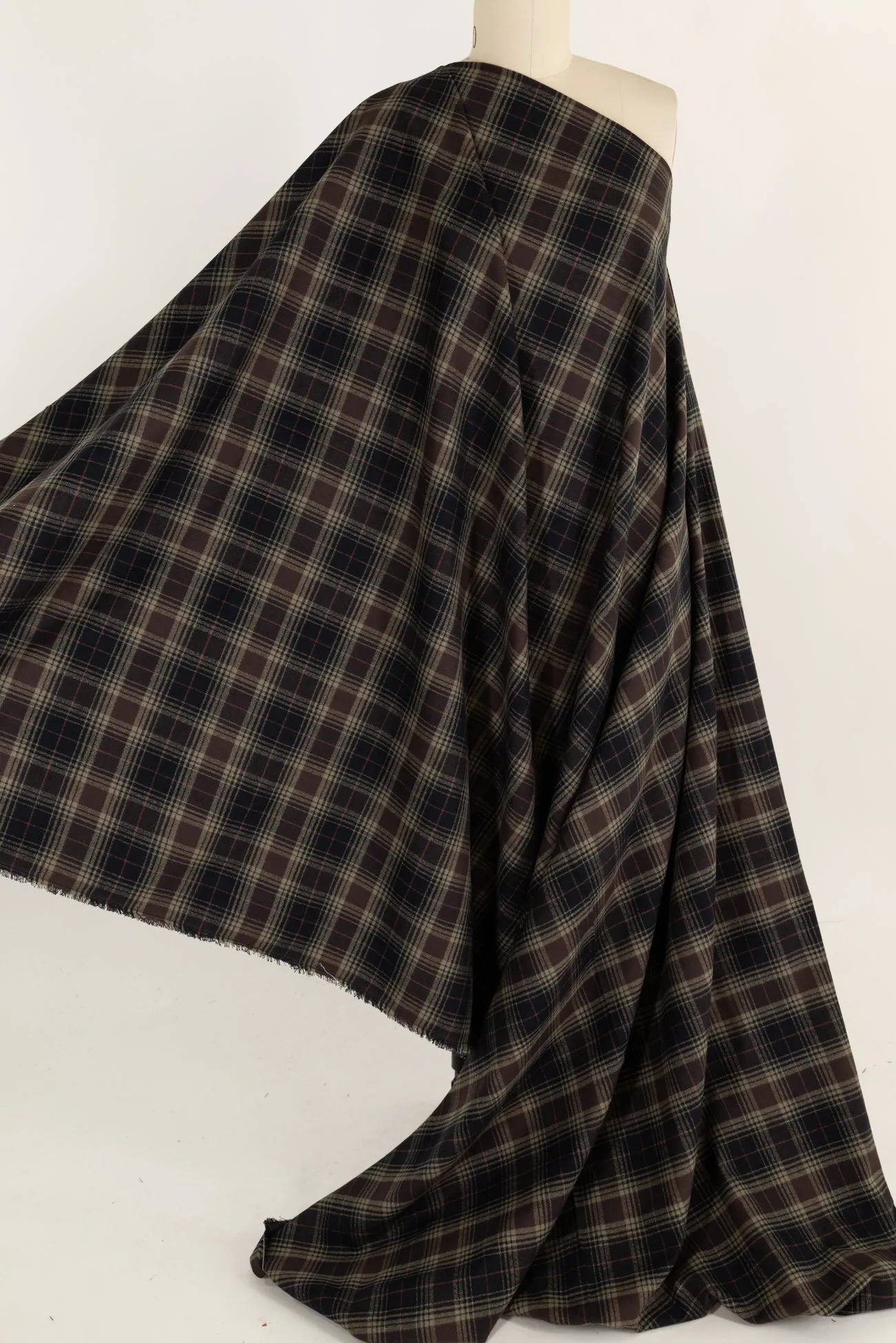 Tahoe Plaid Cotton Flannel Woven