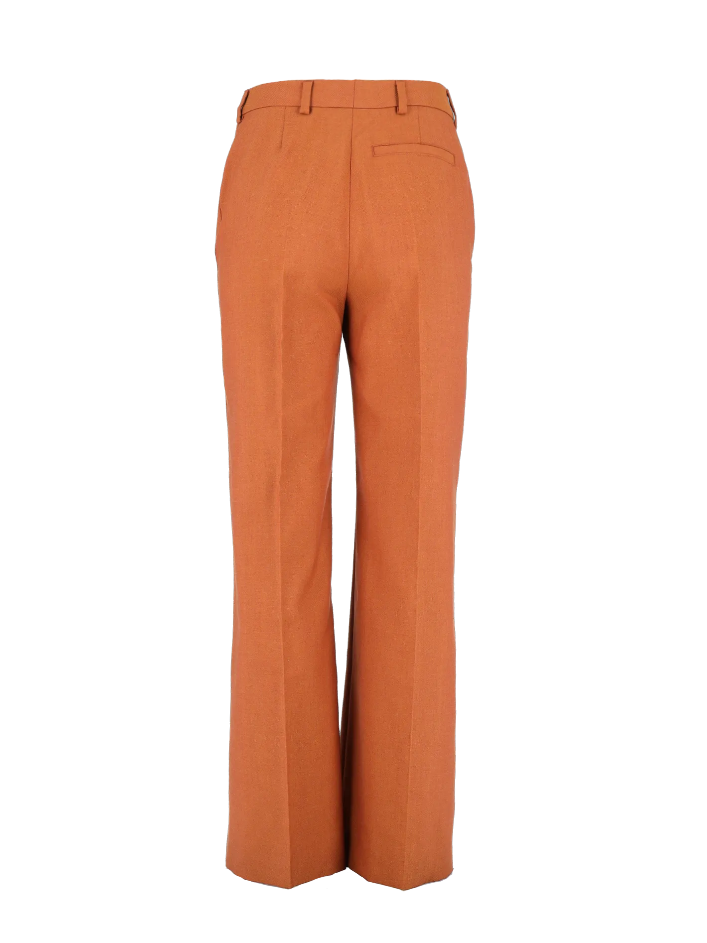 tailored wool trousers