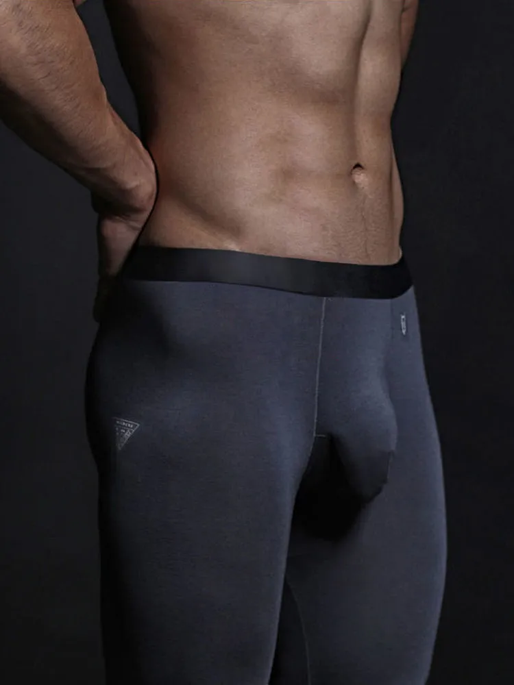 Two-in-one Antibacterial Inner Crotch Long Johns Underwear