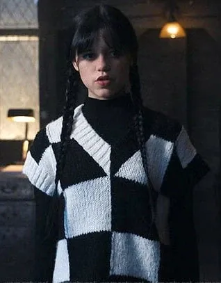 Wednesday Addams Sweater Vest