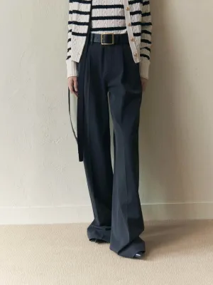 Wide Leg Tailored Pants