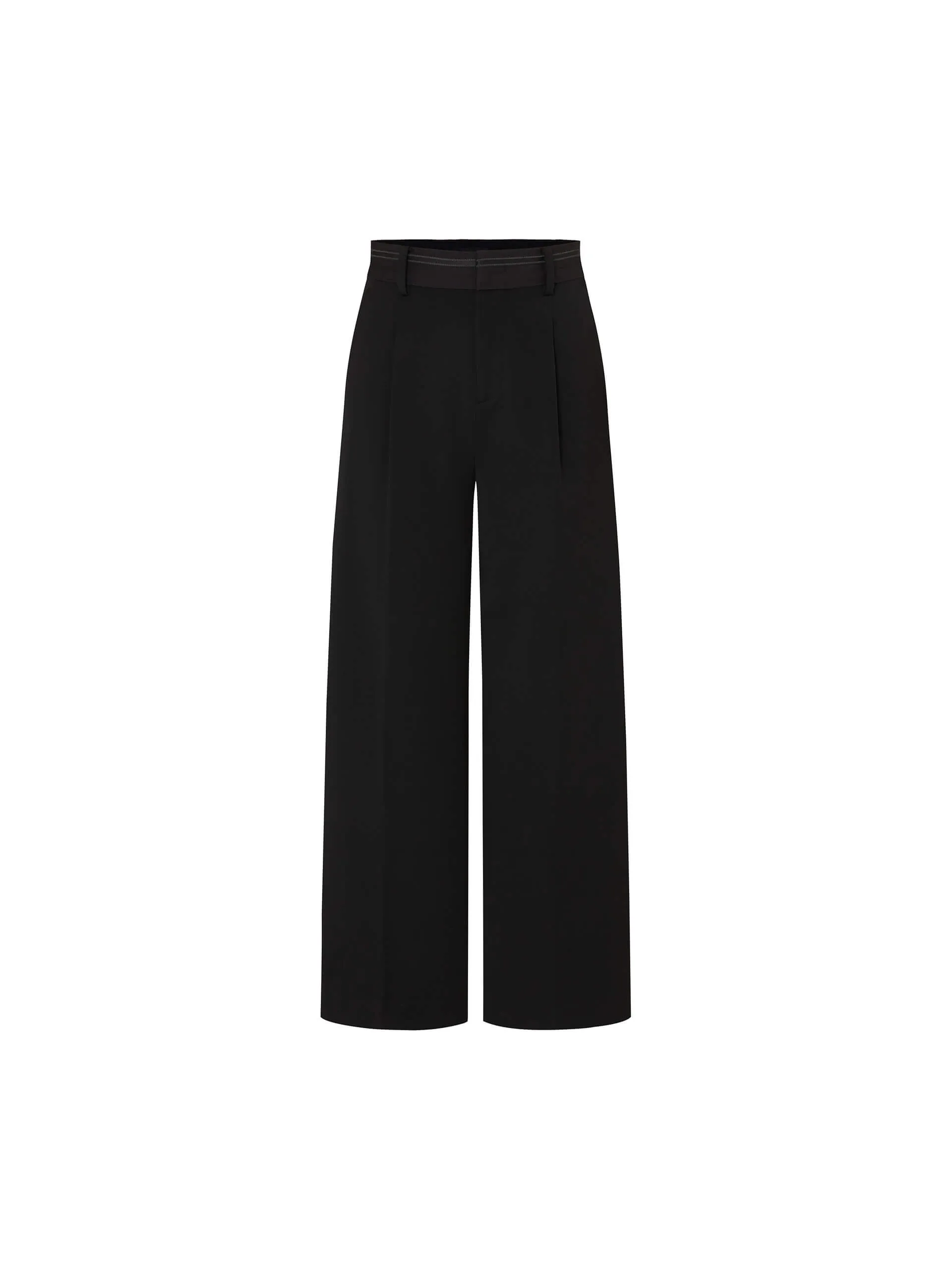 Wide Leg Tailored Pants