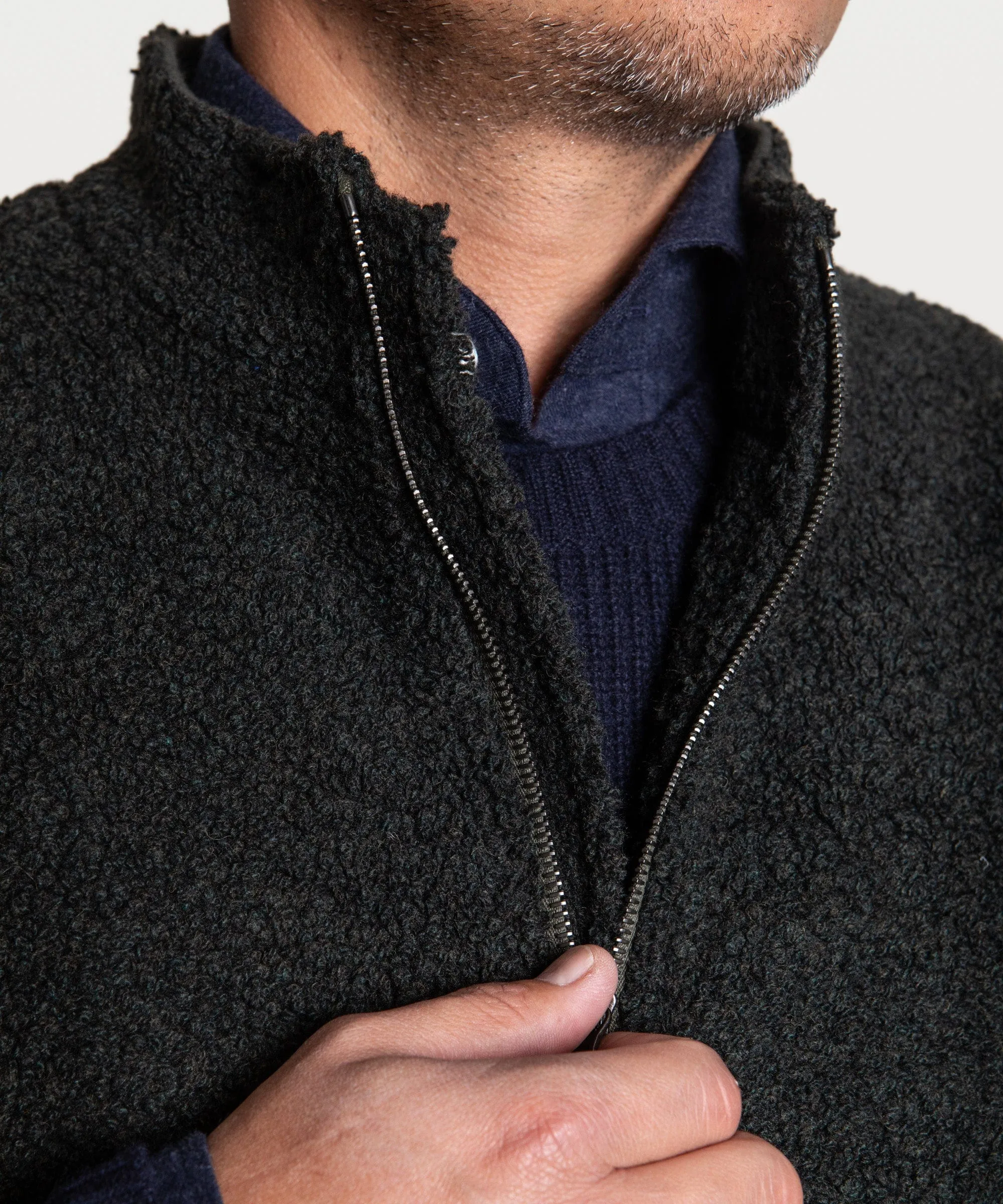 Wool Fleece Vest